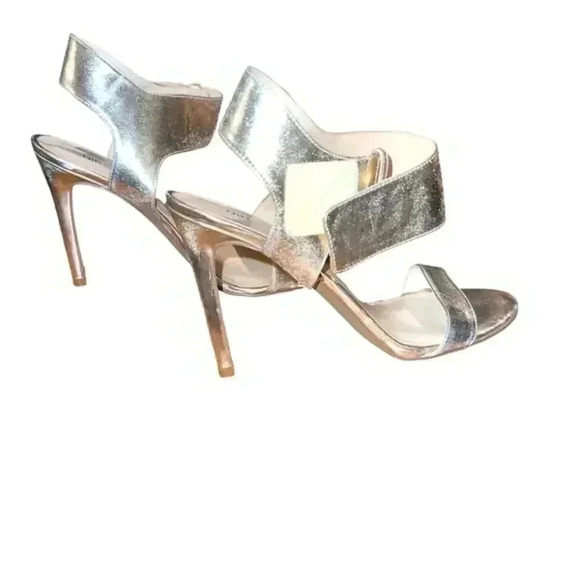 NINE WEST BRODEA METALLIC SANDAL - Picture 7 of 15
